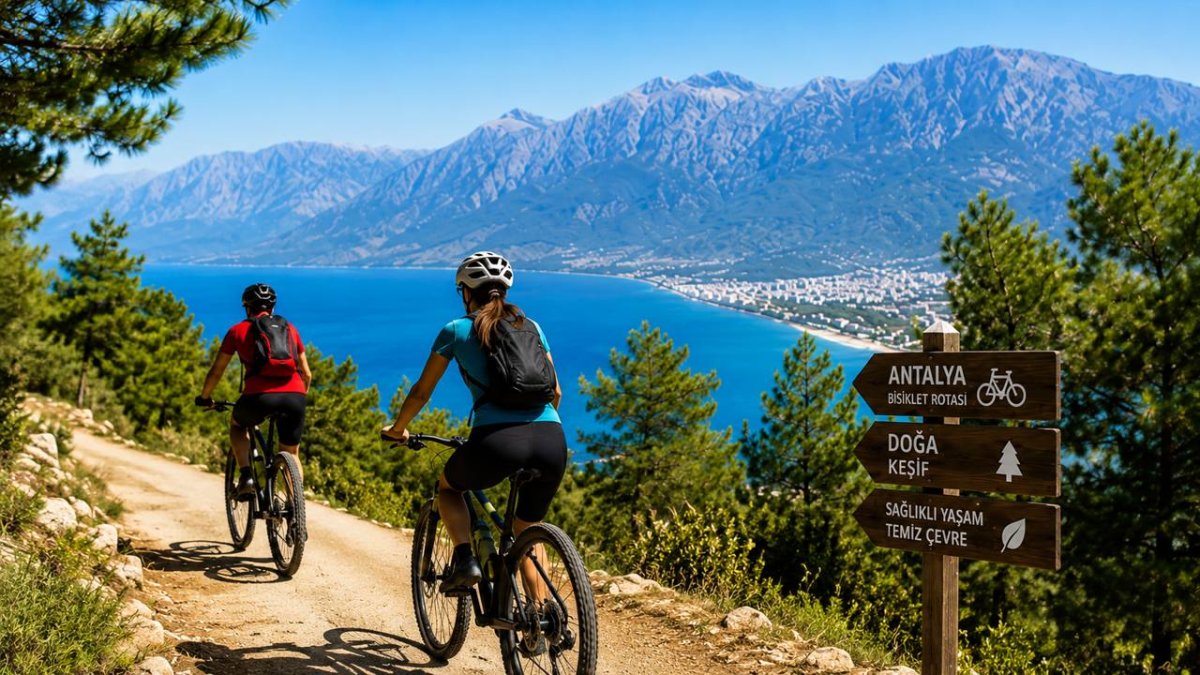 Antalya’nın Sessiz Köşeleri Bisiklet Turizmiyle Yeniden Keşfediliyor